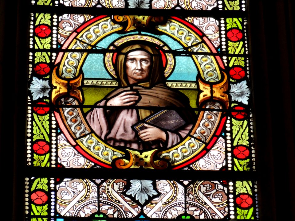 Fontenoy-la-Joûte (M-et-M) église Saint-Pierre, vitrail 09