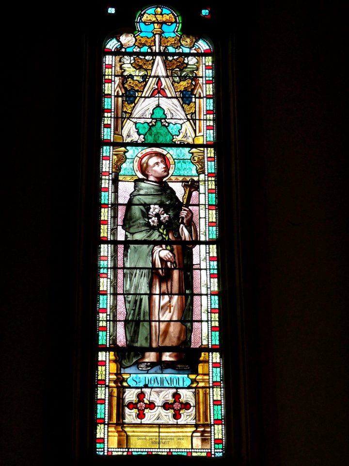 Fontenoy-la-Joûte (M-et-M) église Saint-Pierre, vitrail 14