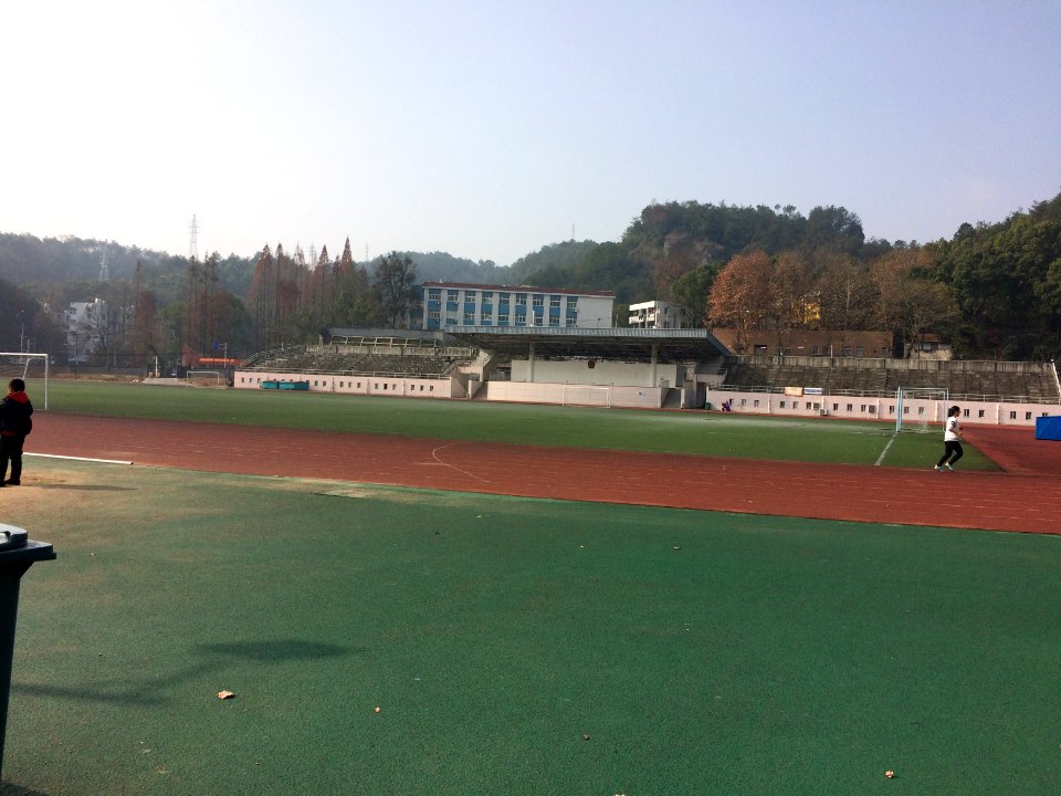 Football field of Lishui University