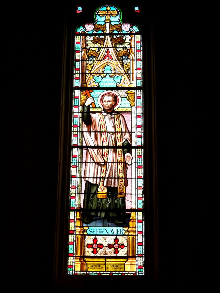 Fontenoy-la-Joûte (M-et-M) église Saint-Pierre, vitrail 15