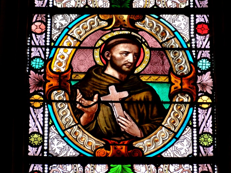 Fontenoy-la-Joûte (M-et-M) église Saint-Pierre, vitrail 08