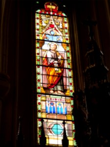 Fontenoy-la-Joûte (M-et-M) église Saint-Pierre, vitrail 13