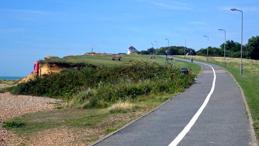 Footpath towards Galley Hill, Bexhill