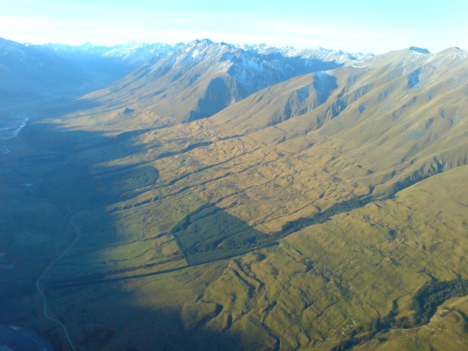 Foothills And Fields Of Southern Alps I