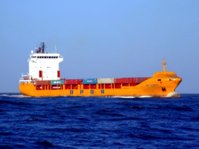 FOCS Tenerife approaching Port of Rotterdam