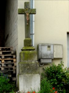Fontenoy-la-Joûte (M-et-M) croix de chemin