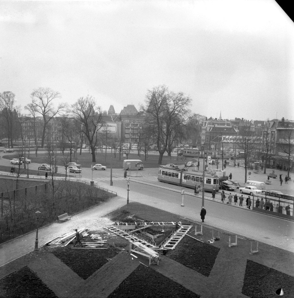 Fontein op Weteringscircuit Amsterdam, Bestanddeelnr 913-6772