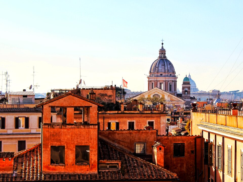 Roof ancient rome roma capitale