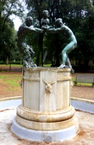 Fonte Gaia by Giovanni Nicolini, 1929 - Villa Borghese - Rome, Italy - DSC05073