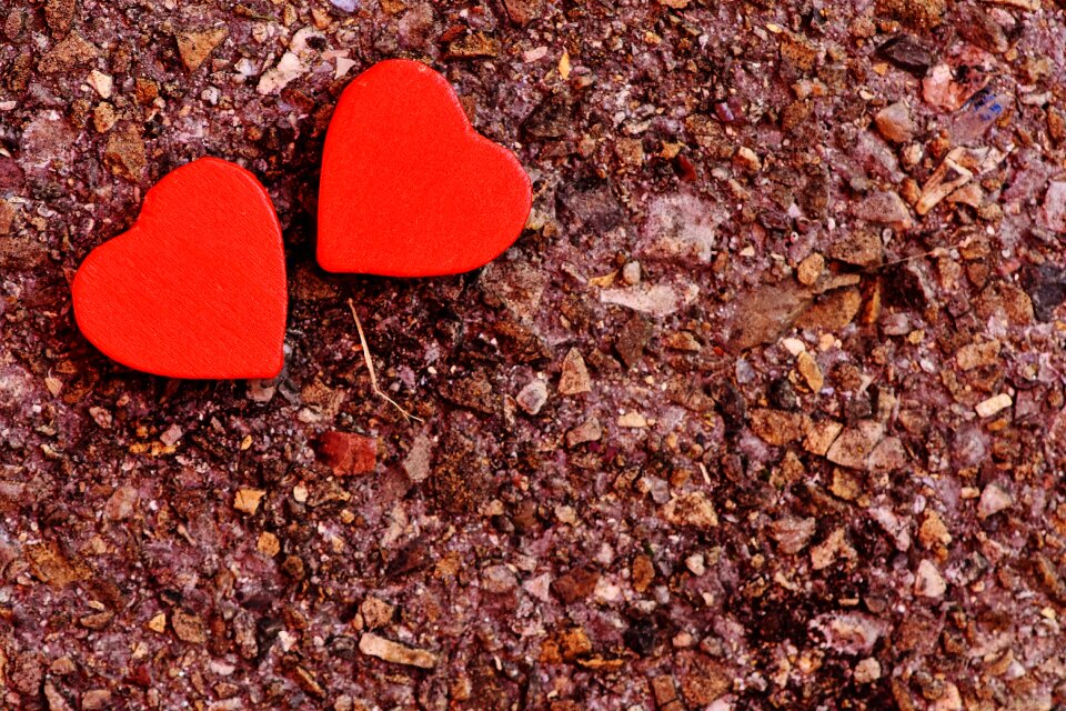 Affection wood greeting card