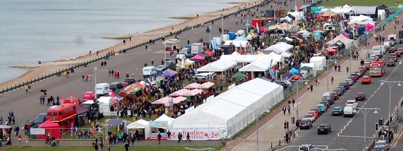 Foodies Festival 2019, Hove Lawns, Kingsway, Hove (May 2019) photo