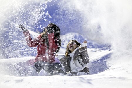 Winter people nature