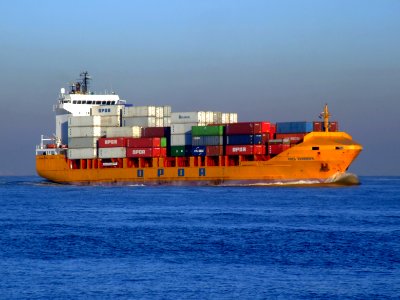 FOCS TENERIFE - IMO 9216846 - Callsign EBWL approaching Port of Rotterdam 17-Feb-2008