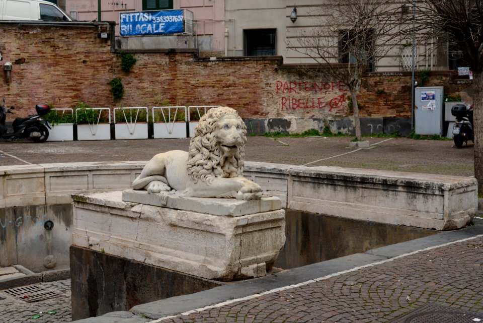 Fontana del leone – Naples (2017) - 2