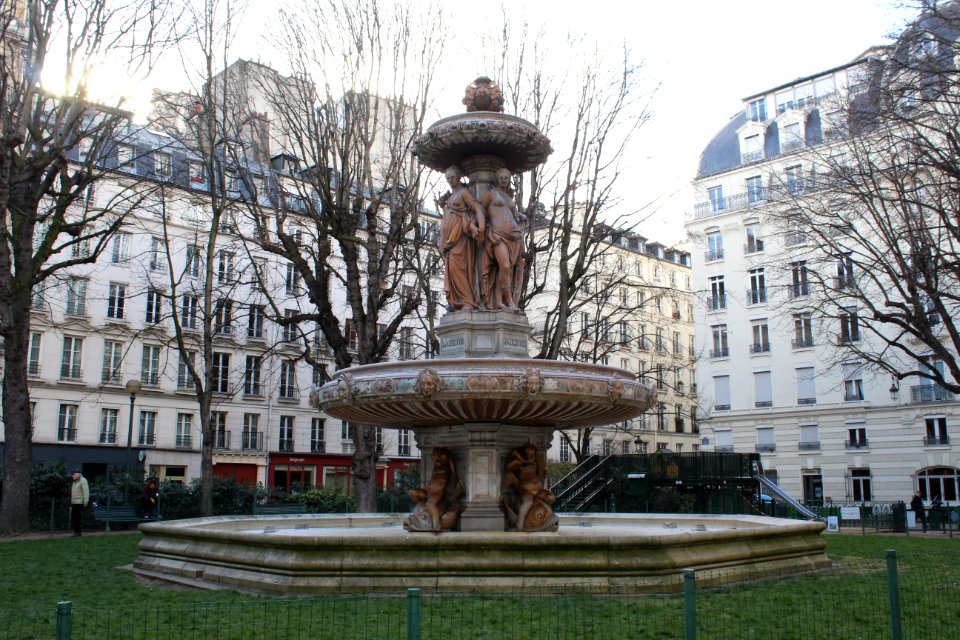 Fontaine Louvois Paris 7