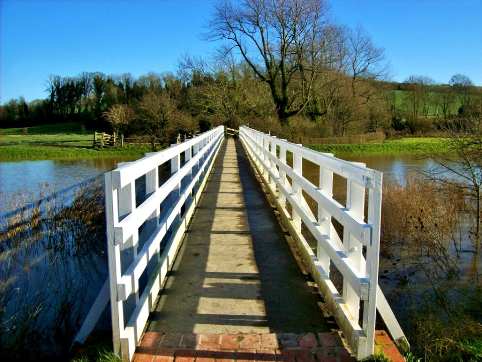 Footbridge over Cuckmere, Alfriston