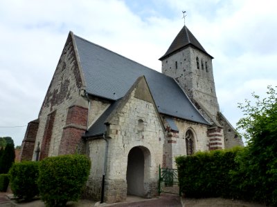 Fontaine-lès-Hermans (Pas-de-Calais, Fr) église (01)