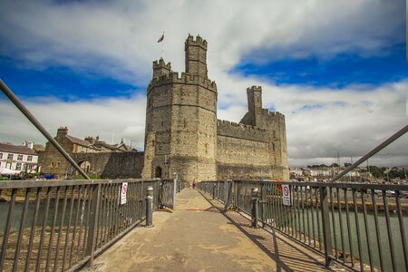 Castle monument wales photo