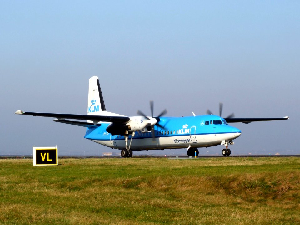 Fokker 50 KLM PH-LXR
