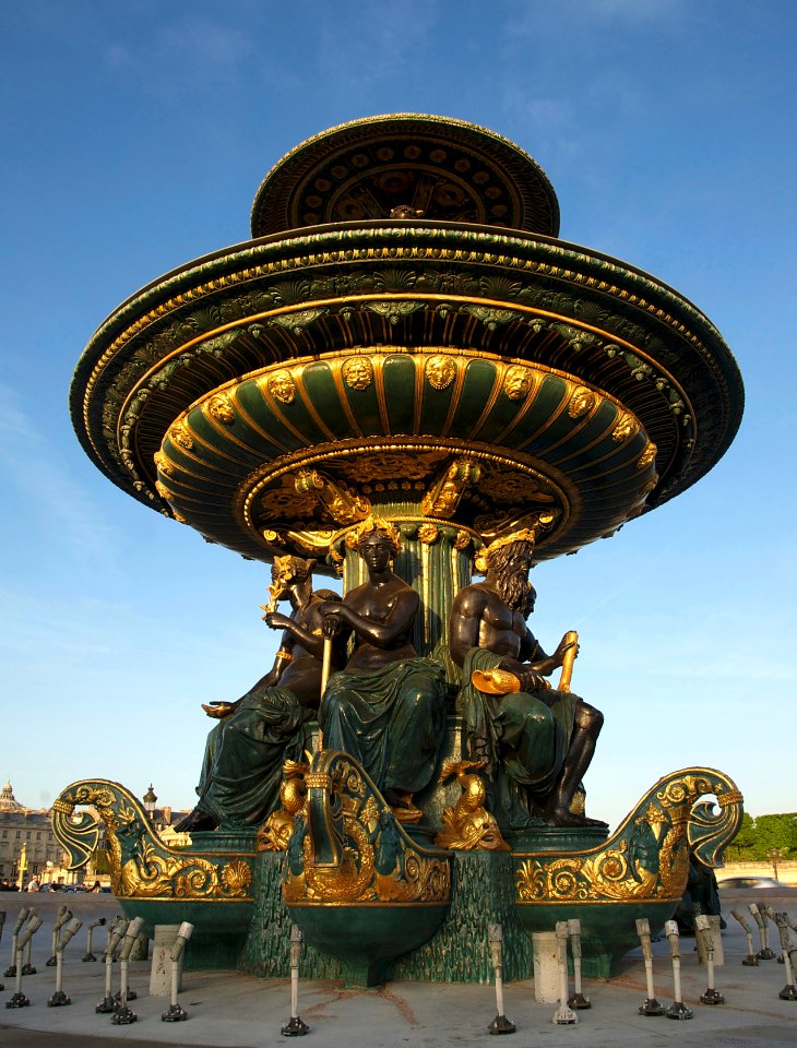 Fontaine sud place concorde