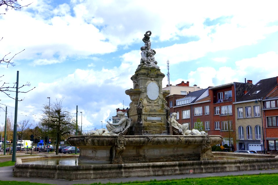 Fontaine de Charles de Brouckère - Brussels, Belgium - DSC07694