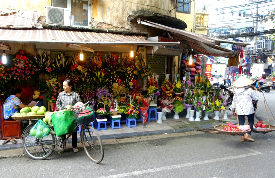 Flower market - Hanoi, Vietnam - DSC03681