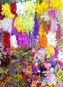 Flowers in Ben Thanh Market - Ho Chi Minh City, Vietnam - DSC01122
