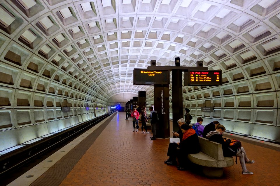 Foggy Bottom–GWU metro station - Washington, DC - DSC07799