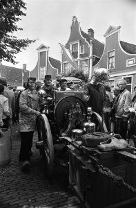 Folklore Zaanse Schans oude brandweerwagen, Bestanddeelnr 929-3137