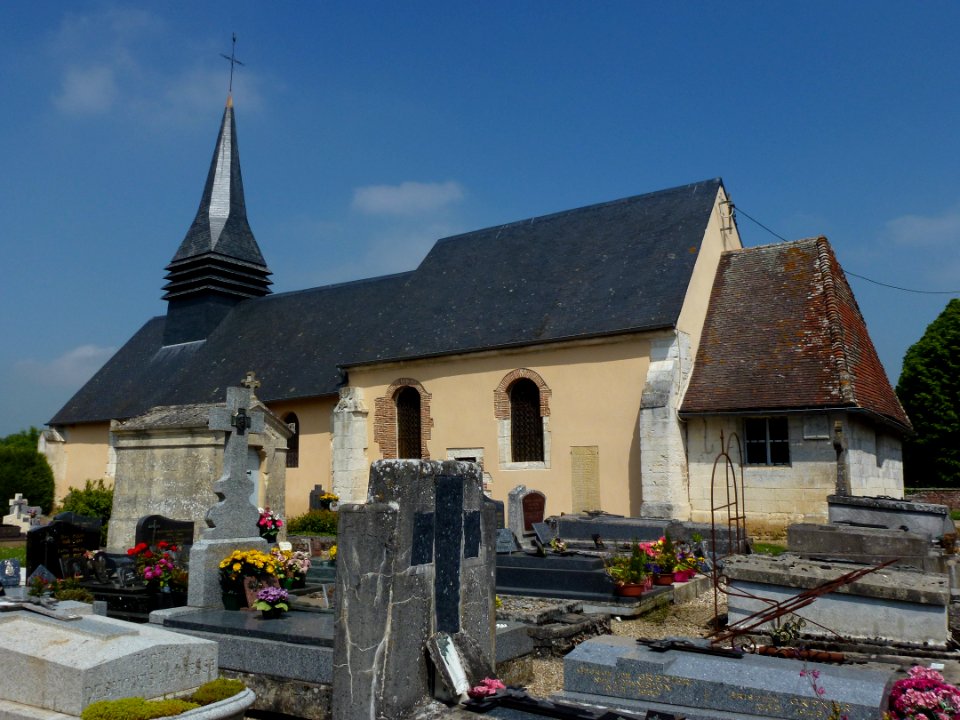 Folleville (Eure, Fr) église