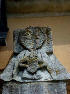 Folleville (Eure, Fr) cadran solaire de l'église