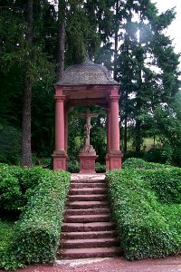 Foehren-SchlossSaeulenbaldachinH1a