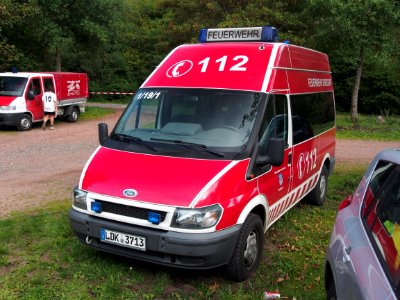 Ford 90 T330, Freiwillige Feuerwehr Driedorf, Unit 1-19-1, Grenzlandmeisterschaften 2014, bild 2