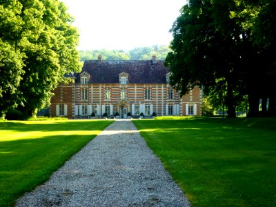 Fontaine-l'Abbé (Eure, Fr) château