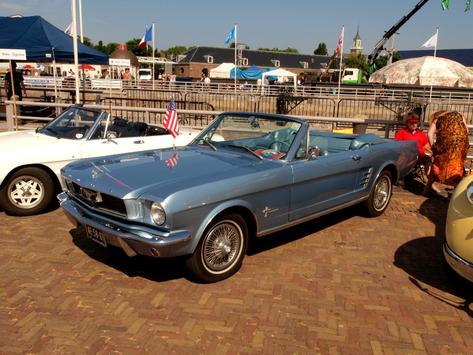 Ford Mustang (1966), Dutch license registration AE-58-61 pic