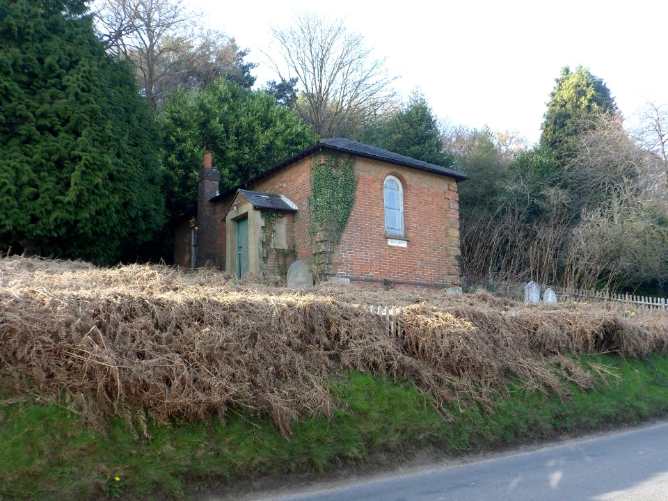 Former Felday Chapel, Horsham Road, Holmbury St Mary (March 2014, from South) (3)