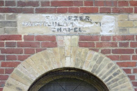 Former Ebenezer Particular Baptist Chapel, Ebenezer Road, Old Town, Hastings (NHLE Code 1043527) (June 2015) (Rear Elevation) (1)