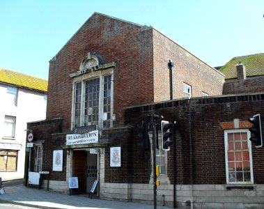Former Bourne Street Wesleyan Methodist Church, Old Town, Hastings (April 2010)