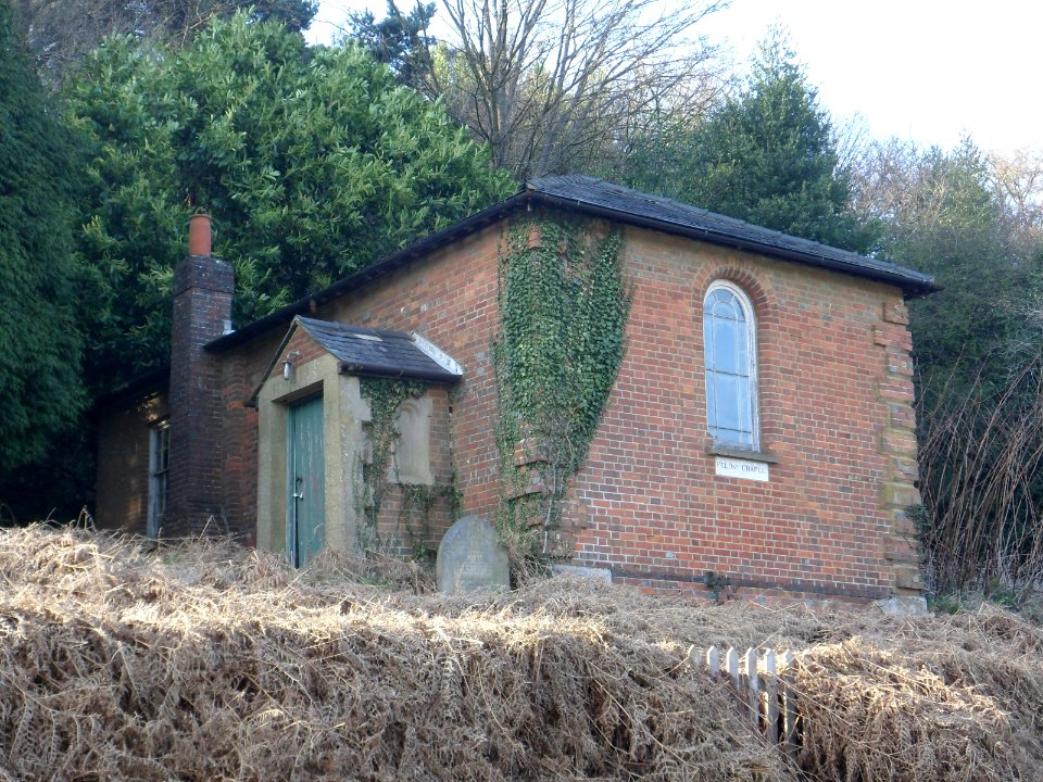 Former Felday Chapel, Horsham Road, Holmbury St Mary (March 2014, from South) (1)
