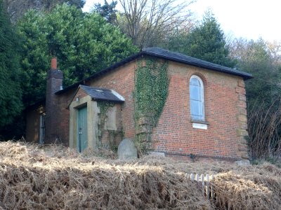 Former Felday Chapel, Horsham Road, Holmbury St Mary (March 2014, from South) (1)