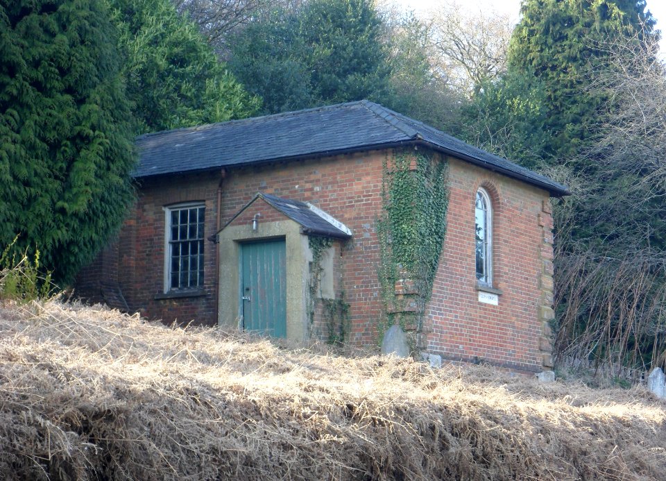 Former Felday Chapel, Horsham Road, Holmbury St Mary (March 2014, from South) (2)
