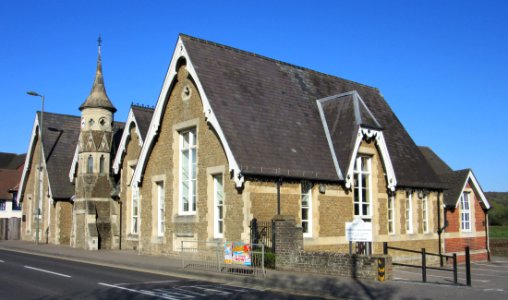 Former British School, Bridge Street, Godalming (April 2015) photo