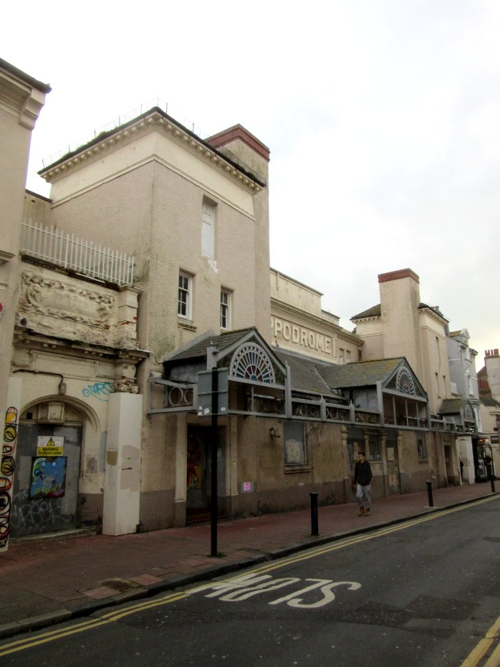 Former Brighton Hippodrome, Middle Street, Brighton (NHLE Code 1381793) (December 2016)