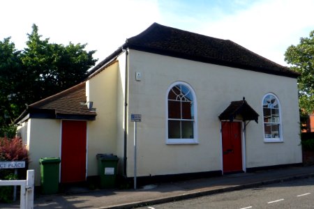 Former Bugby Chapel, Prospect Place, Epsom (NHLE Code 1232197) (from SW)