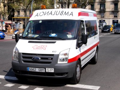 Ford Ambulancia Transport Sanitari Catelanya car 417