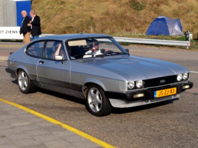 Ford CAPRI 23S dutch licence registration JS-ZJ-83-