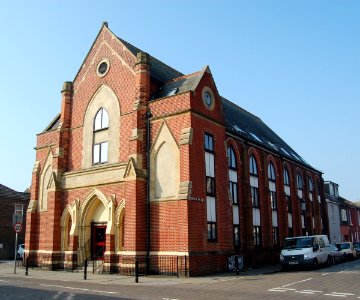 Former Fawcett Road United Methodist Church, Fawcett Road, Southsea (March 2019) (1)