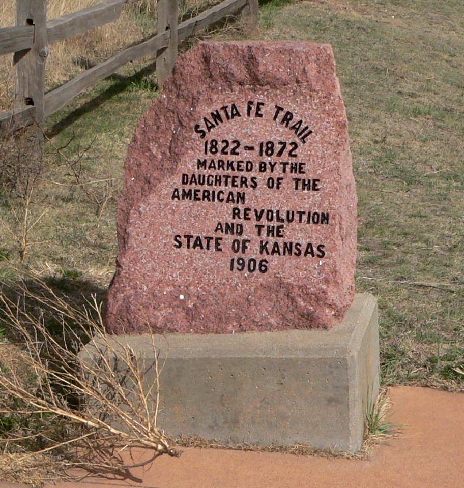 Ford Co Santa Fe ruts rest-stop DAR marker 1