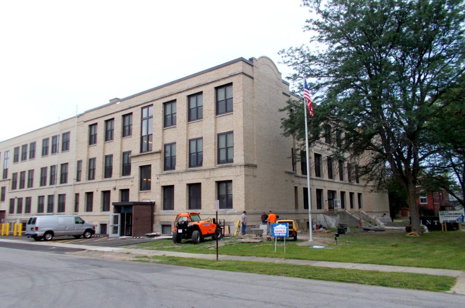 Former Depew High School, Depew, New York, July 2017