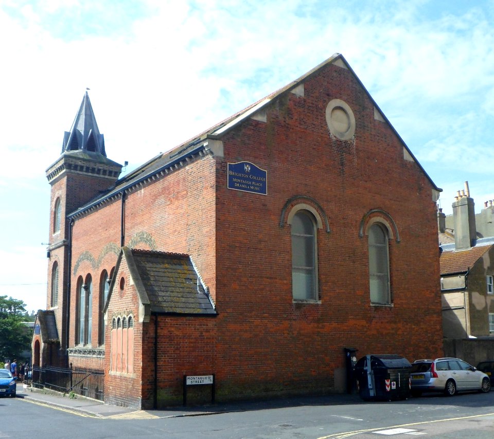 Former Bristol Road Methodist Church, Kemptown, Brighton (NHLE Code 1380359) (August 2013) (Rear Elevation)